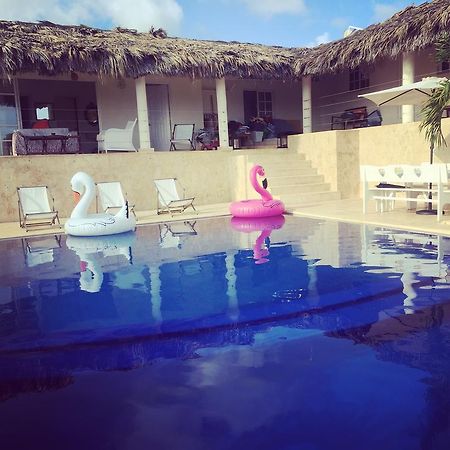El Monte Azul Bed & Breakfast Las Galeras Luaran gambar