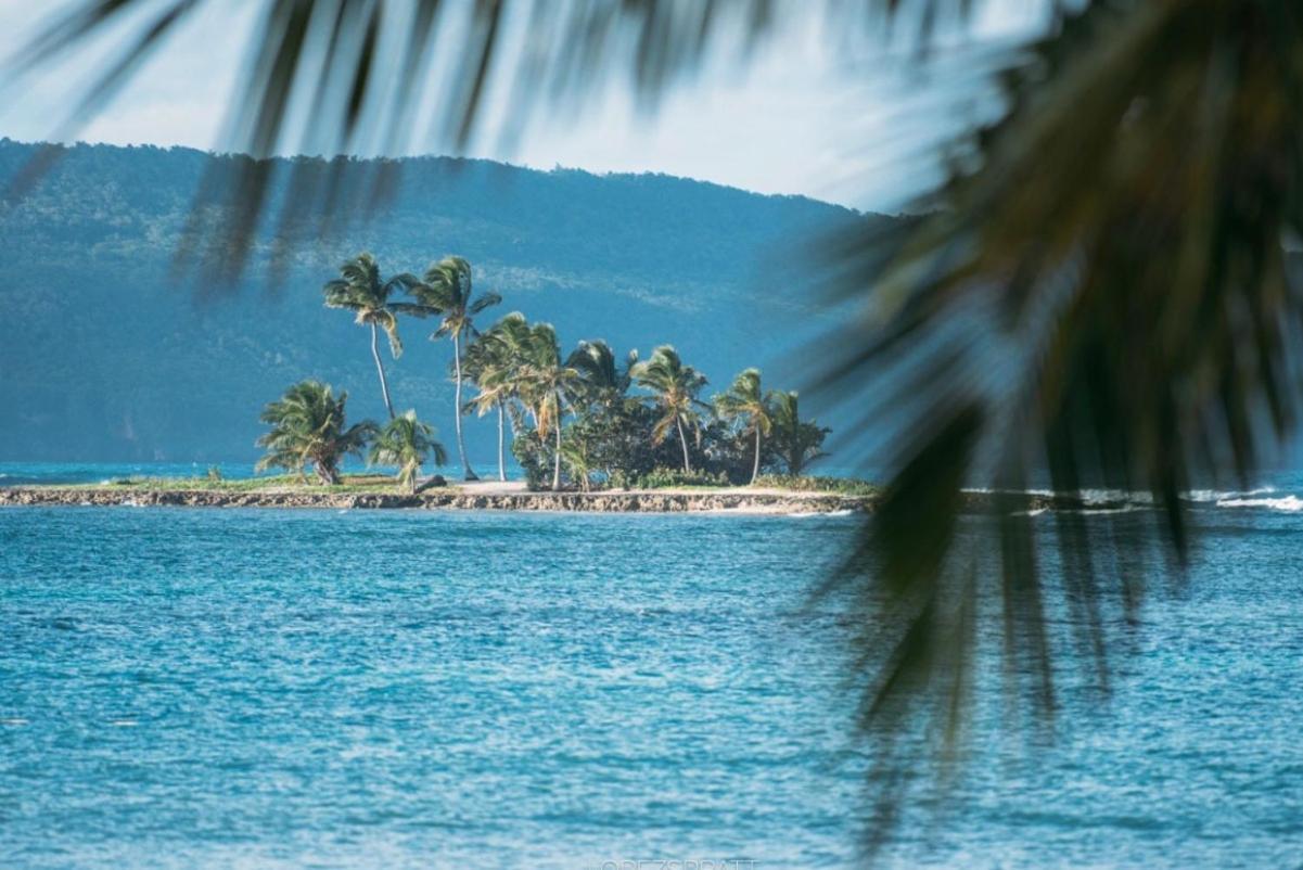 El Monte Azul Bed & Breakfast Las Galeras Luaran gambar