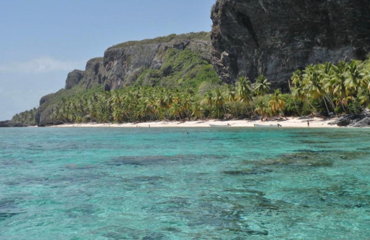 El Monte Azul Bed & Breakfast Las Galeras Luaran gambar